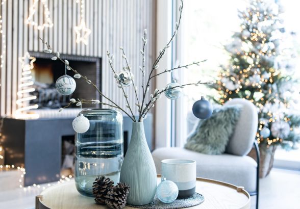 Képtalálat a következőre: „maisons du monde deco noel bleu”